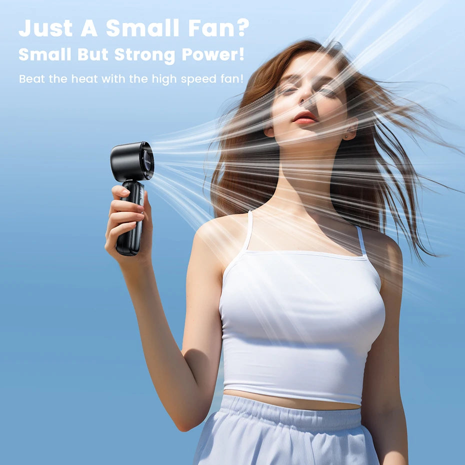 ZephyrAir – Mini Ventilateur Turbo Portable